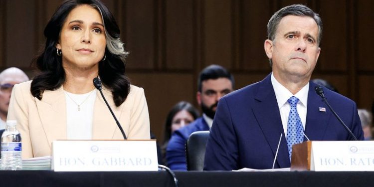 Dem senator calls for Waltz, Hegseth to resign as Gabbard says no classified material shared in Signal