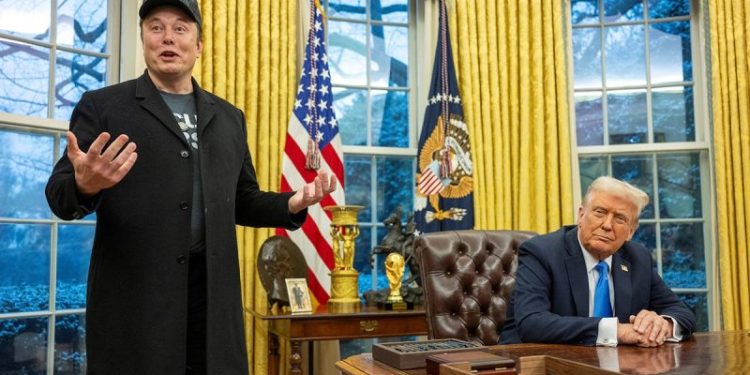 Ice cream from Trump and a ‘comically tiny office’: Inside Elon Musk’s wild 3 months getting DOGE rolling