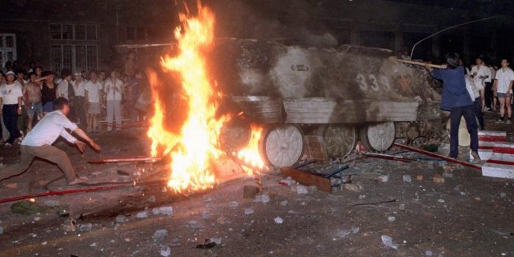 China, Rubio exchange jabs on 36th anniversary of Tiananmen Square massacre