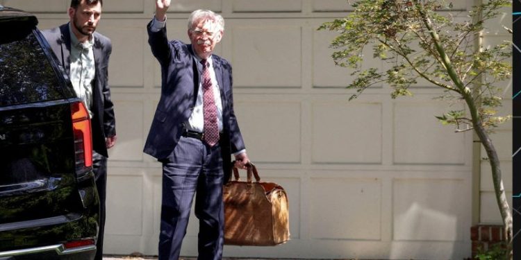 Bolton unleashes on Trump Ukraine policy days after FBI raid