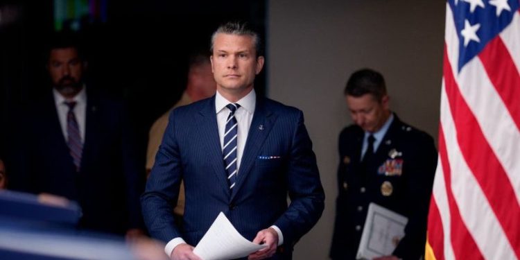 Hegseth vows to rebuild military deterrence so enemies ‘don’t want to f— with us’