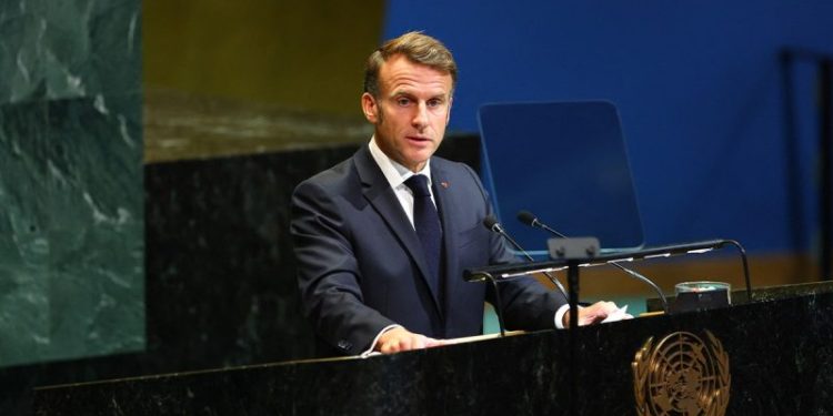 Watch: Macron calls Trump after presidential motorcade blocks him in NYC traffic