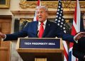 Trump caps UK trip with $350B tech pact, heads to Arizona for Kirk’s memorial service
