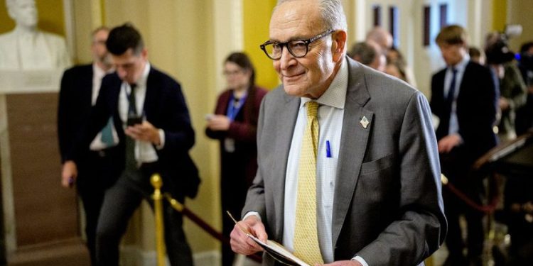 Senate Democrats block GOP plan for 10th time, ensuring shutdown lasts into next week